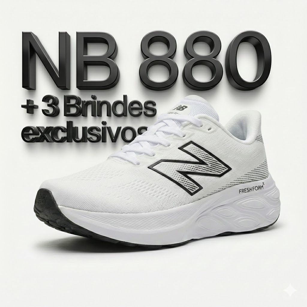 New Balance Fresh Foam X 880 V15 + 3 Brindes exclusivos