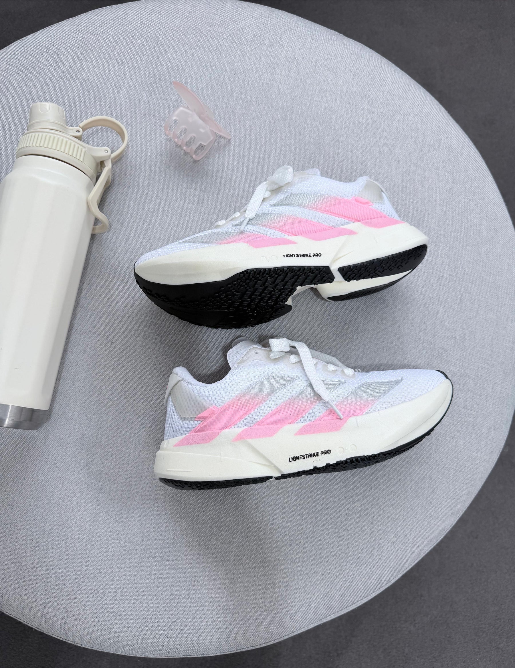 Adios Pro 4 - Branco/Rosa