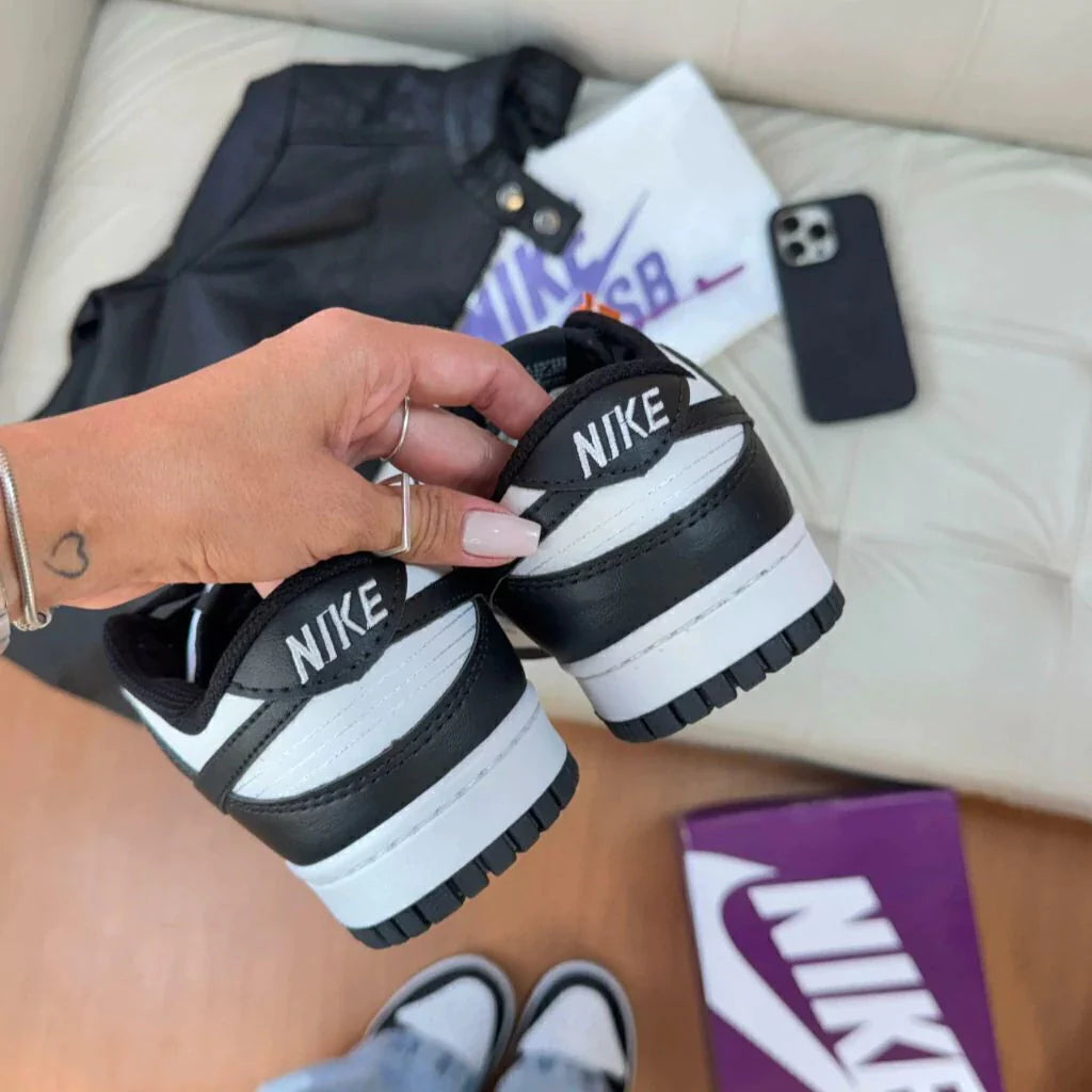 Nike Dunk panda (feminino) Preto Branco