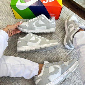 Nike Dunk panda (feminino) Cinza Branco