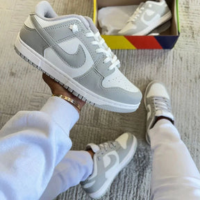 Nike Dunk panda (feminino) Cinza Branco