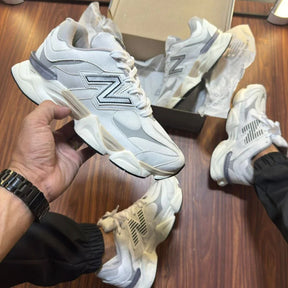 NB 9060 Masculino - Branco Cinza