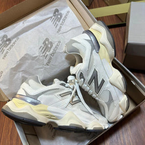 NB Feminino 9060 - Branco Cinza OFF