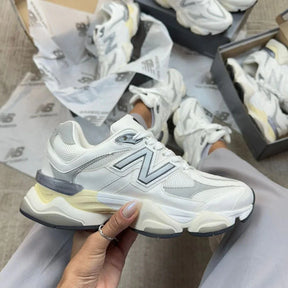 NB Feminino 9060 - Branco Cinza OFF