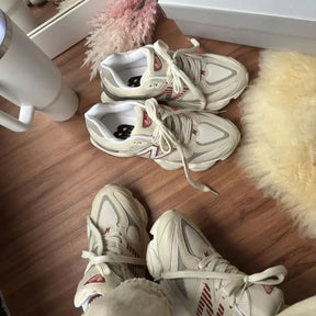 NB Feminino 9060 - Bege Vinho