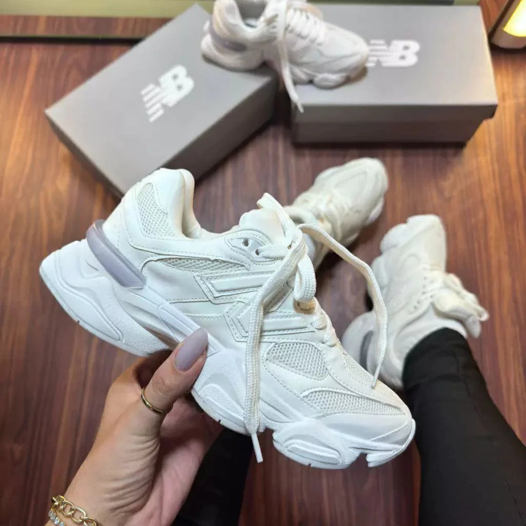 NB Feminino 9060 - All White