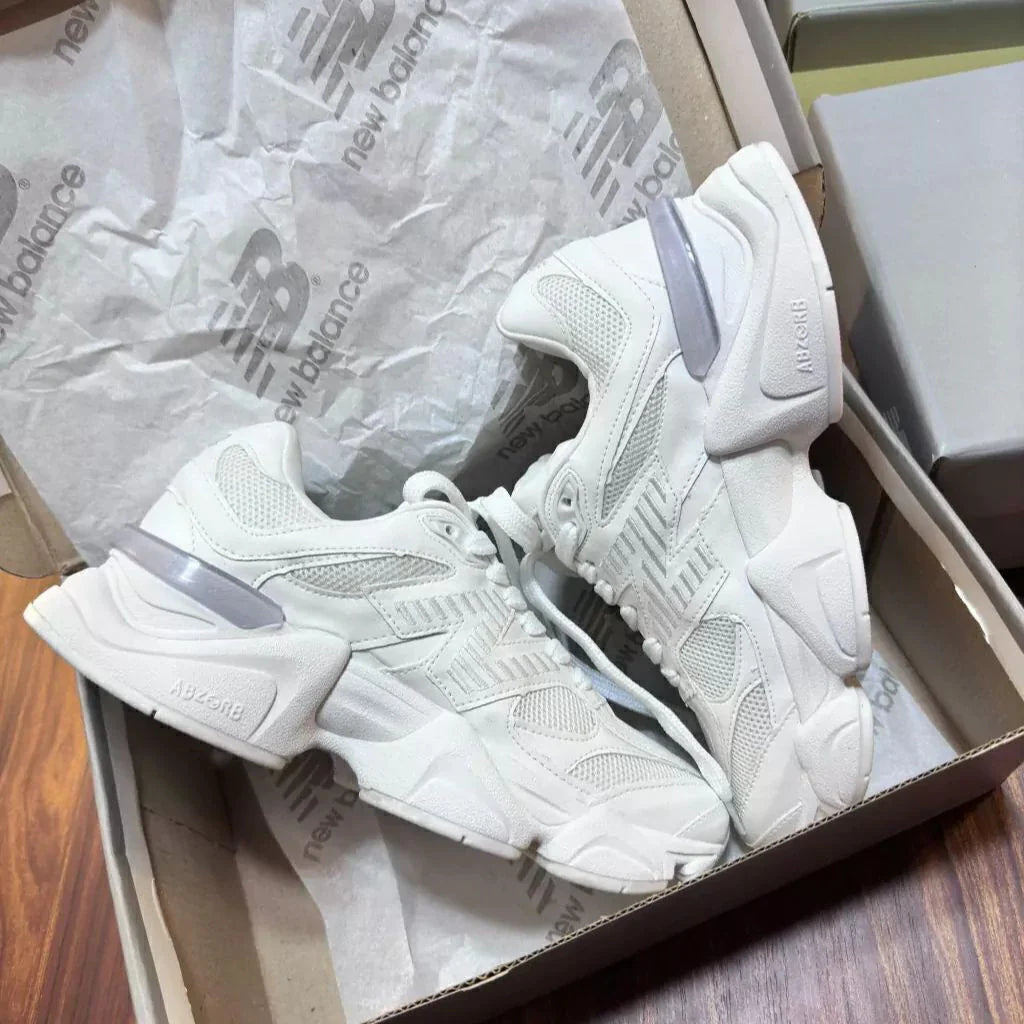 NB Feminino 9060 - All White