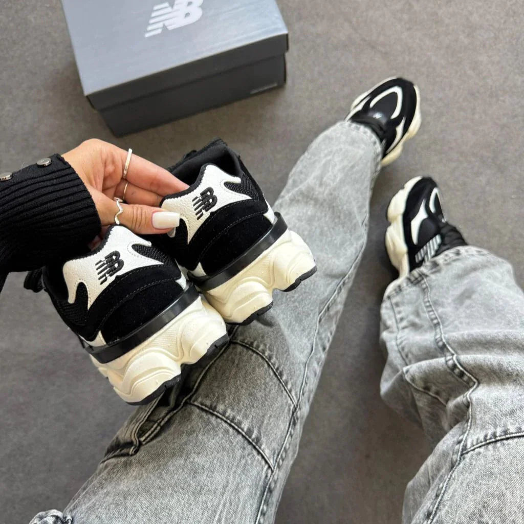 NB Feminino 9060 - Preto Branco