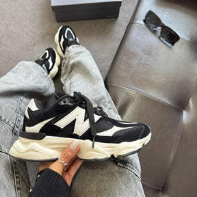 NB Feminino 9060 - Preto Branco