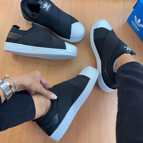 Ad Slip On - Preto Branco