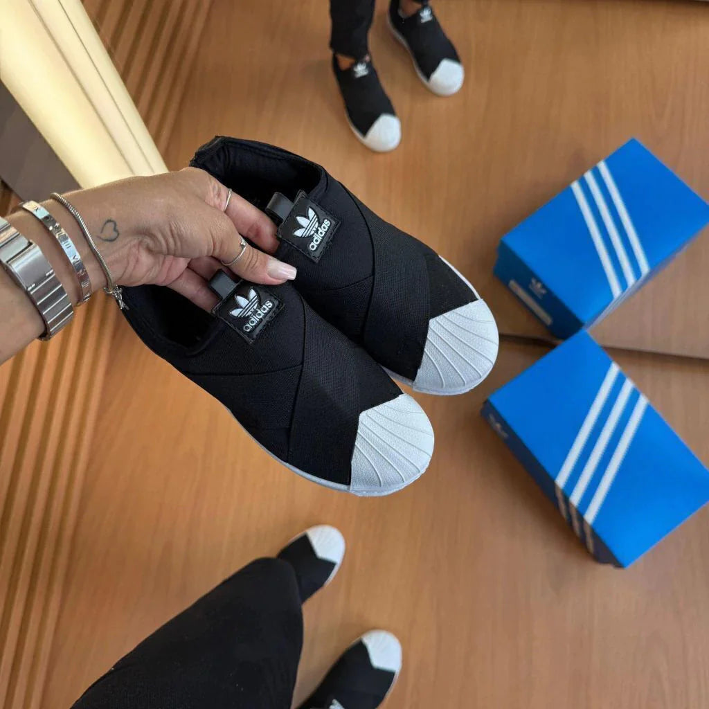 Ad Slip On - Preto Branco