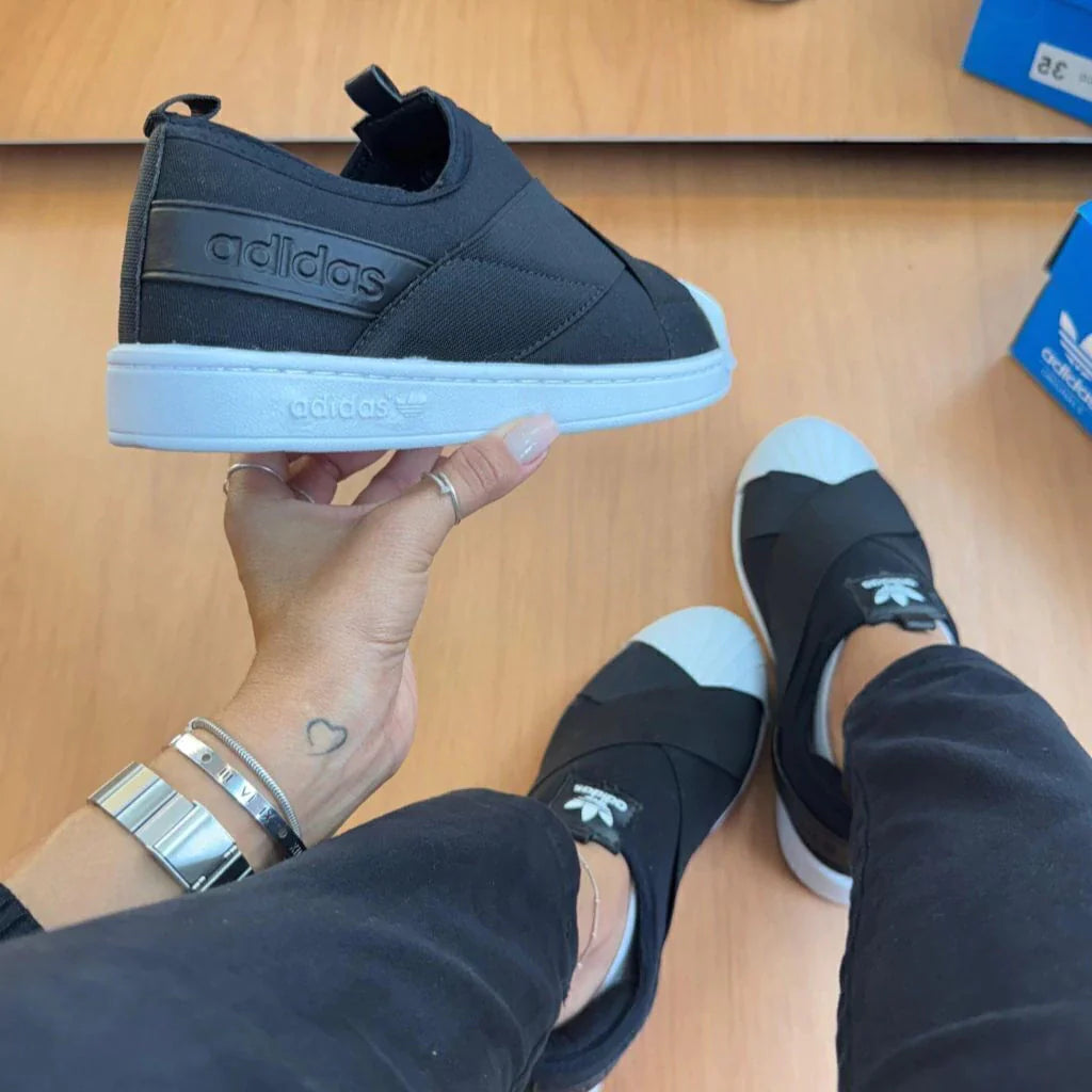 Ad Slip On - Preto Branco