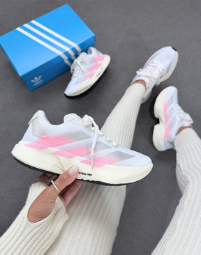 Adios Pro 4 - Branco/Rosa