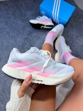 Adios Pro 4 - Branco/Rosa